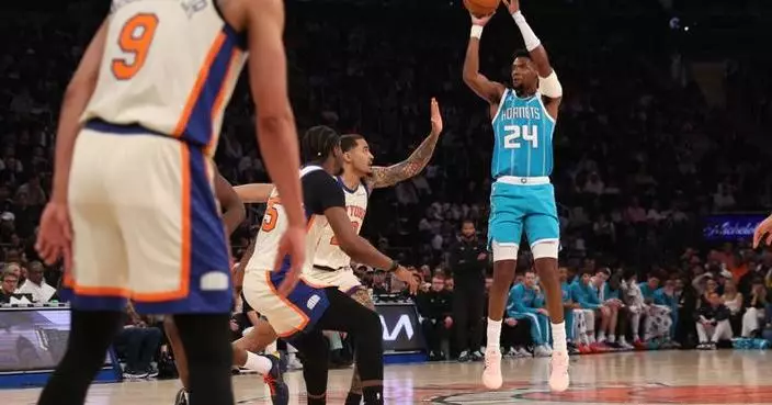 Hornets clinch the No. 9 seed and a home game in the East play-in tournament by beating the Knicks