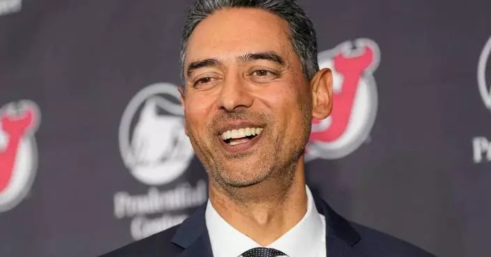 Former poker player Sunny Mehta is not showing his cards as the Devils' new GM