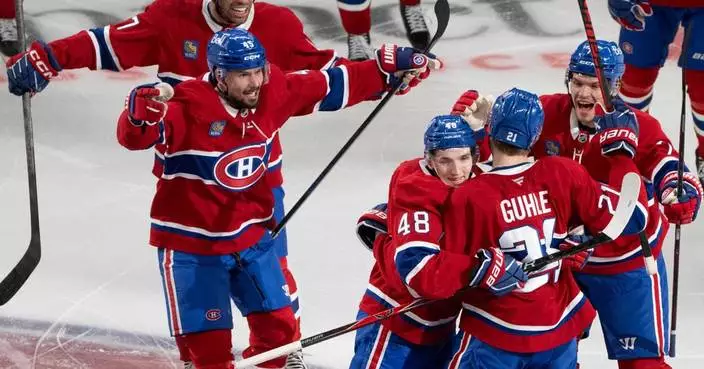 Canadiens beat Lightning in OT to take 2-1 lead in all extra-time series