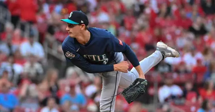 Kirby wins 3rd straight start,  Naylor homers in Mariners’ 3-2 win over Cardinals