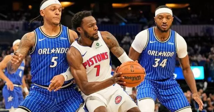 Pistons play Magic in NBA playoffs, shooting to snap a streak and start a run that many don't expect