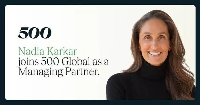 Nadia Karkar Joins 500 Global as Managing Partner