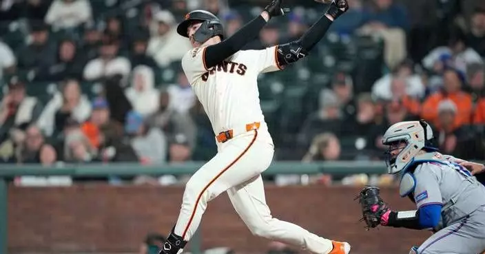 Daniel Susac enjoys big night in first major league start as the Giants top Mets 7-2