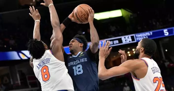 Anunoby has 25 points, 13 rebounds, Towns adds triple-double as Knicks defeat Grizzlies 130-119