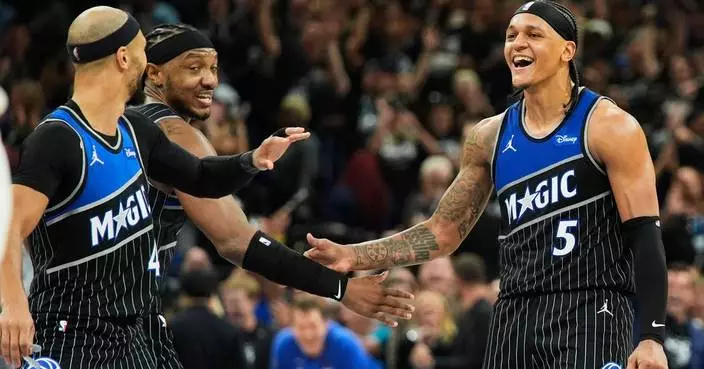Banchero and Bane each score 25, Magic waste big lead but rally to top Pistons 113-105 for 2-1 lead