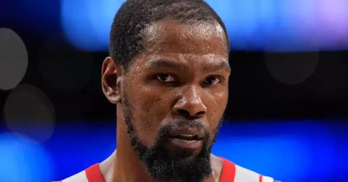 Kevin Durant sits again as Rockets face elimination entering Game 4 against Lakers