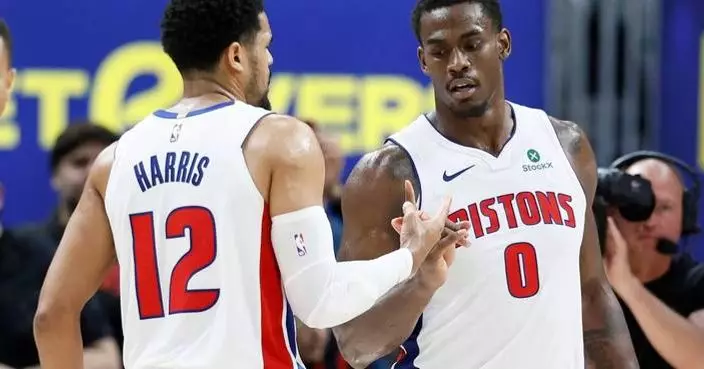 Pistons beat 76ers 116-93 and clinch the top seed in the Eastern Conference