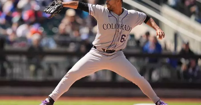 Baty first batter to have robot ump change bases-loaded walk to inning-ending called third strike