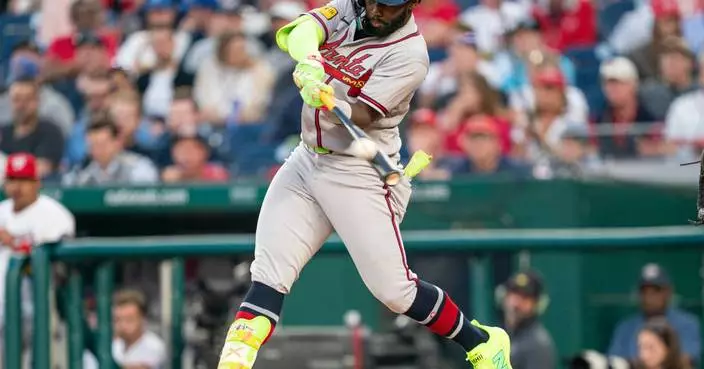 Harris, Baldwin and Olson homer as Braves rally past Nationals 8-6 for 7th win in 8 games