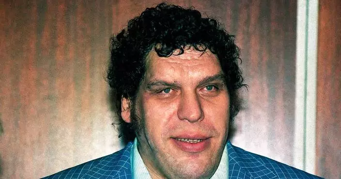 Tiny town in North Carolina honors towering Andre The Giant with roadside marker