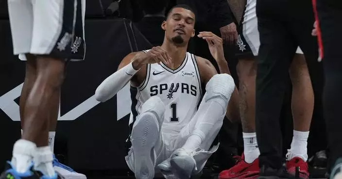 Spurs’ Wembanyama unavailable for Game 3 against Portland while recovering from concussion