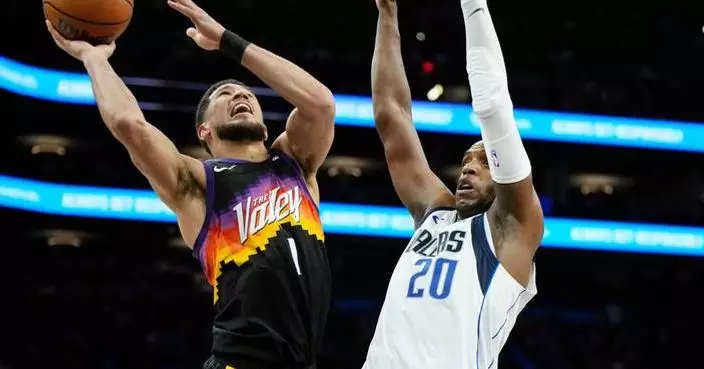 Devin Booker scores 37, Suns clinch No. 7 spot in West with a 112-107 win