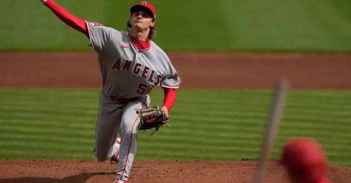 Angels rookie right-hander George Klassen leaves Saturday’s start with right finger injury
