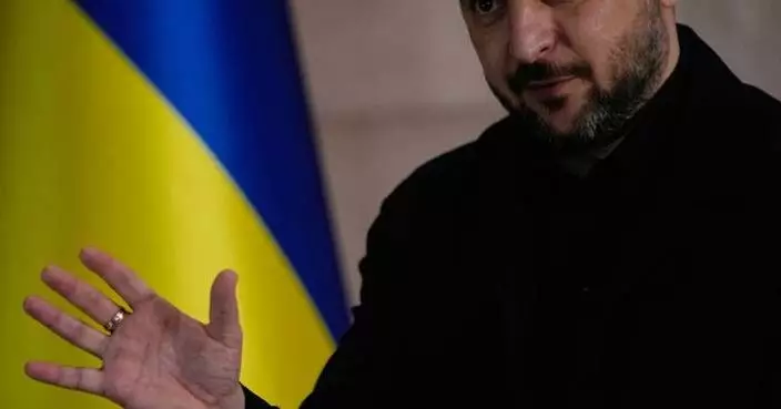 A long Mideast war could take away from support for Ukraine, Zelenskyy tells the AP