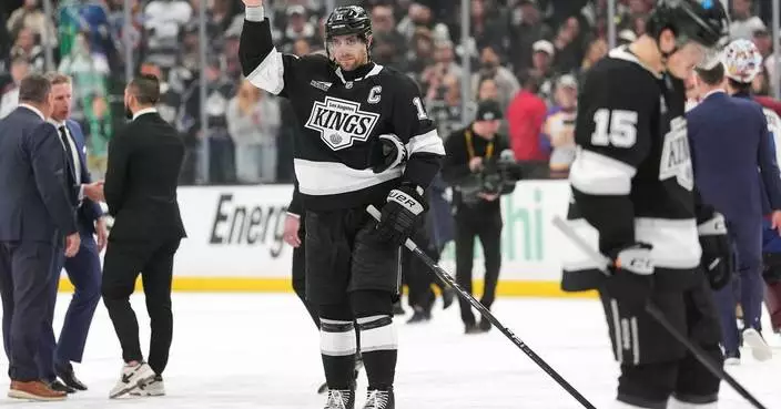 Anze Kopitar’s 2-decade career with the Los Angeles Kings ends in cheers and tears with playoff loss