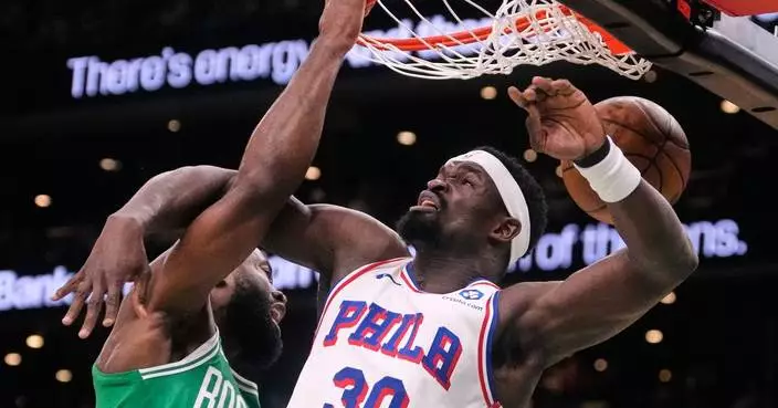 Edgecombe, Maxey have big scoring nights, 76ers beat Celtics 111-97 to tie first-round series