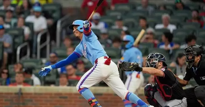 Dominic Smith homers and Braves back Chris Sale with 19 hits in 13-1 rout of Guardians