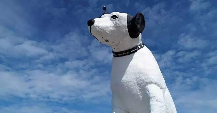 Nipper, stay! The future of a beloved dog statue on a New York warehouse is up in the air