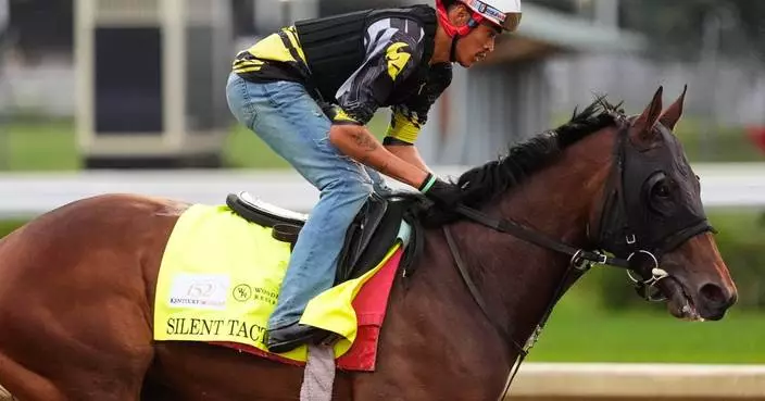 Silent Tactic is out of the Kentucky Derby because of a foot injury, trainer says