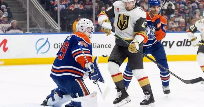 Golden Knights beat Oilers 5-1 to tighten Pacific Division race