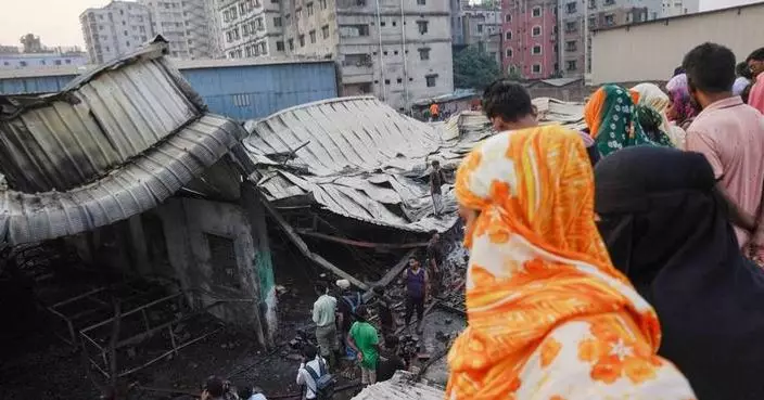 Fire at a gas lighter factory near Bangladesh’s capital kills 5 people
