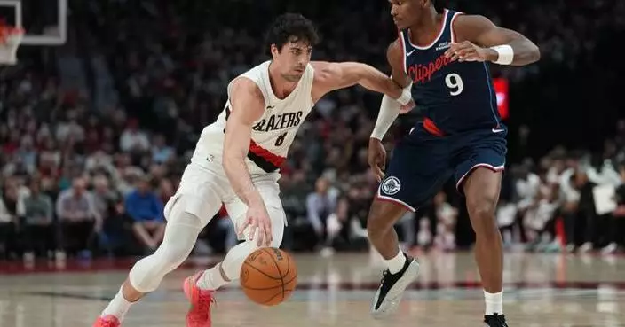 Avdija erupts for 35 as Trail Blazers pull away from Clippers