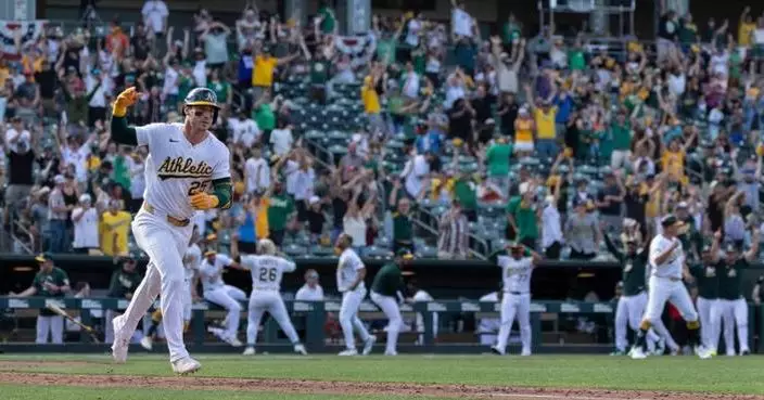 Brent Rooker caps huge game with walk-off homer in 10th to give A’s a 12-10 win over Astros