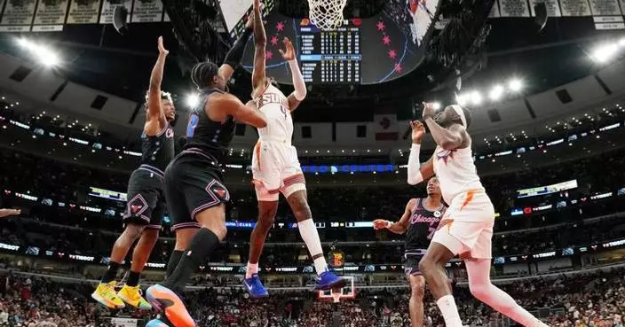 Devin Booker scores 30 points, Jalen Green adds 25 as Suns hold off Bulls 120-110
