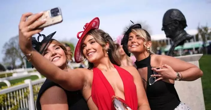 A look at style and fashion on Ladies Day at the Grand National Festival