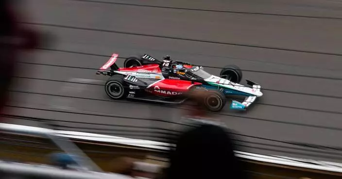 Takuma Sato avoids collision with a fox and posts 4th-fastest lap during Indy 500 testing