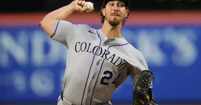 Michael Lorenzen gets 3 pivotal double plays and pitches Rockies past Mets 4-3