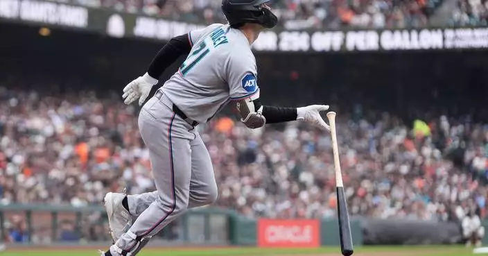 Roupp’s stellar pitching, Schmitt’s 3-run homer propel Giants to 6-3 win over Marlins