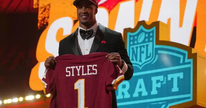 Commanders select Ohio State LB Sonny Styles with the 7th pick in the NFL draft