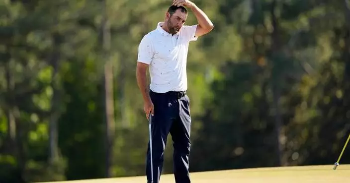 Scottie Scheffler falls a stroke short of a record Masters comeback after a flawless weekend