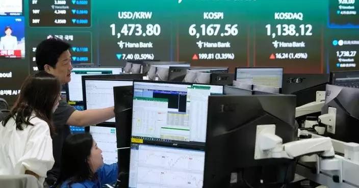 Asian shares mostly rise after Wall Street rallies on lower oil prices