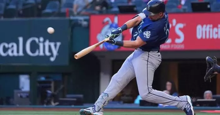Mariners slugger Cal Raleigh hits first home run of 2026 following 10-game drought