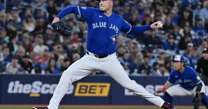 Jesús Sánchez has 2-run homer to give Blue Jays a 4-2 win over Guardians