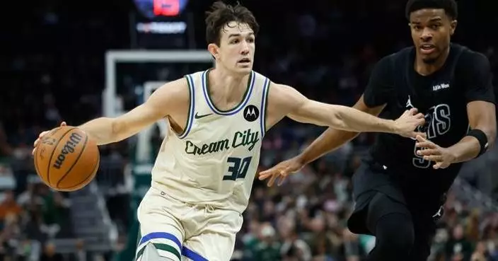 Green makes 11 3-pointers to set Bucks’ single-game record in 125-108 win over Nets