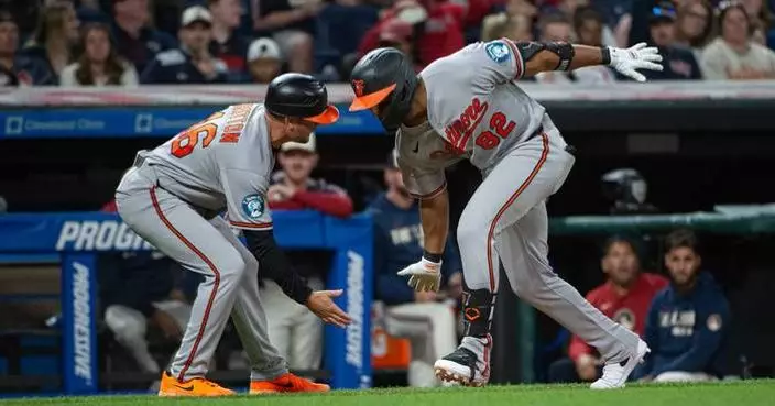 Jeremiah Jackson hits 3-run homer in 8th inning as Orioles rally for 6-4 win over Guardians