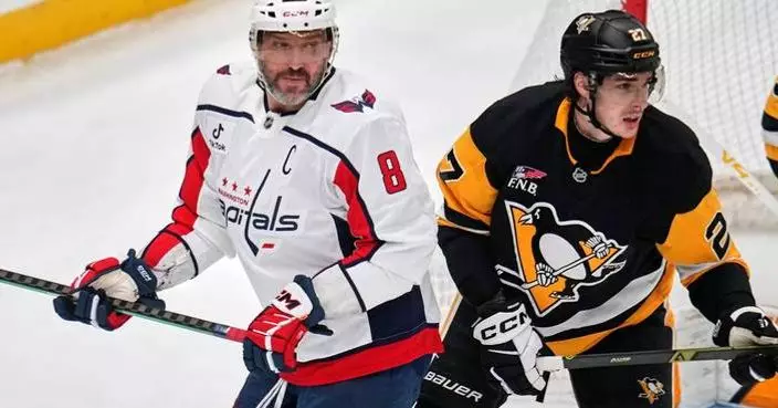 Ilya Protas scores first NHL goal, Capitals defeat Penguins, 6-3