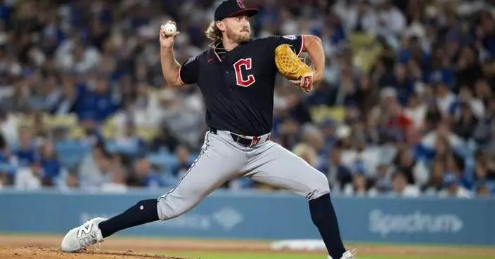 Ohtani throws 6 scoreless innings in a drizzly debut on mound as Dodgers beat Guardians 4-1