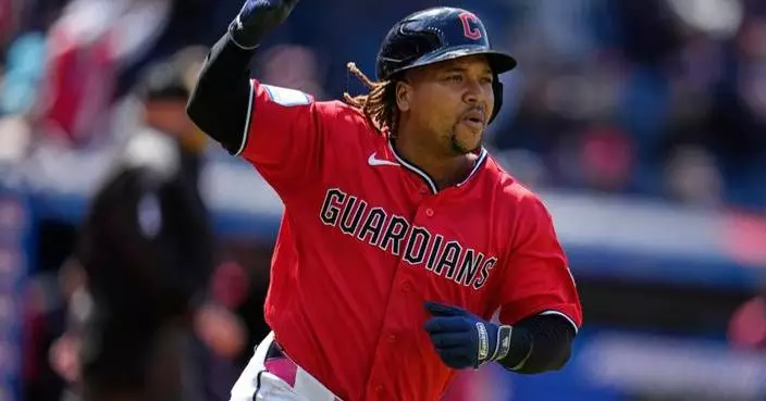 José Ramírez hits 2 homers, Brayan Rocchio drives in 3 as Guardians beat Orioles 8-4 to win series