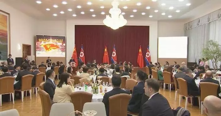 Senior CPC official attends reception celebrating Ninth Congress of WPK