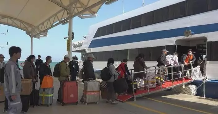 Total passenger trips made via Xiamen-Kinmen ‘mini three links’ exceeds 24 million