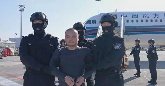 Key suspect from cross-border gambling, fraud syndicate extradited from Cambodia to China