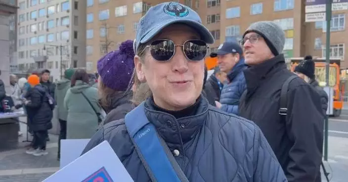 Protesters in New York express strong distrust in US war rationale