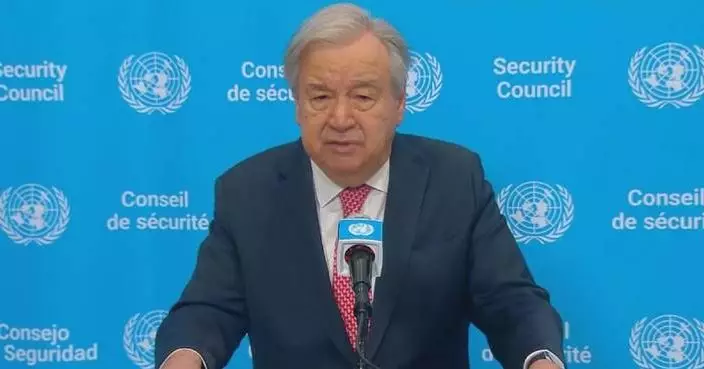 UN chief renews call for U.S., Israel to stop war against Iran