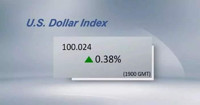 US dollar ticks up