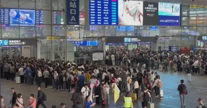 Guangzhou-Shenzhen-Hong Kong railway sees record travel surge during Qingming holiday