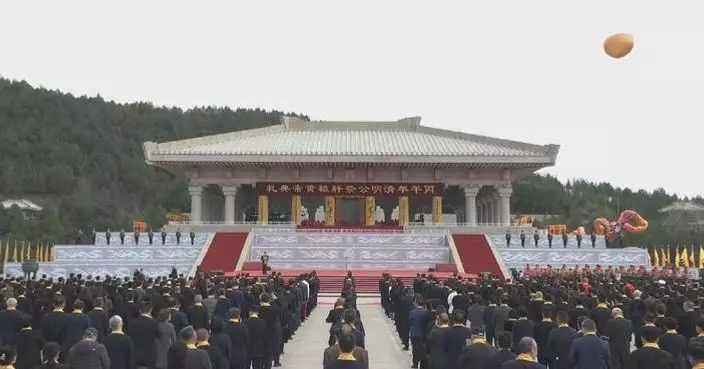 Ceremony held in China’s Shaanxi to pay homage to Huangdi